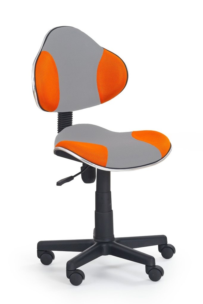 Židle QZY-G2 šedo oranžová