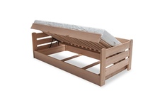 Dřevěná postel Dreamer 90x200 sonoma