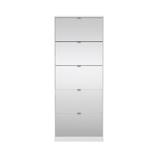 Botník Flap 052 5KL bílá/zrcadlo