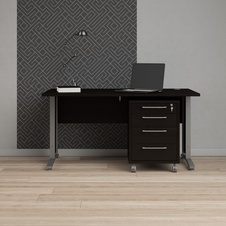 Deska psacího stolu Office 402 černá
