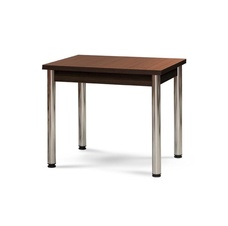 Stůl BINGO chrom buk 90x68 cm, rozklad +68cm, deska 2x18mm, hrana ABS