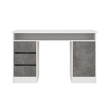 Psací stůl Felix 491 bílá/beton